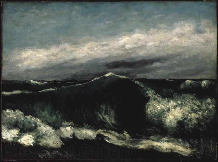 Gustave Courbet Wave Norge oil painting art